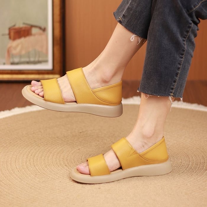 Stylish Arch Support Sandal Yellow