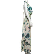 2-Piece Tie-Dye Halter Maxi Dress Set Dresses