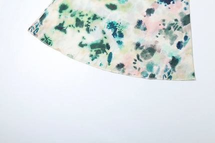 2-Piece Tie-Dye Halter Maxi Dress Set Dresses