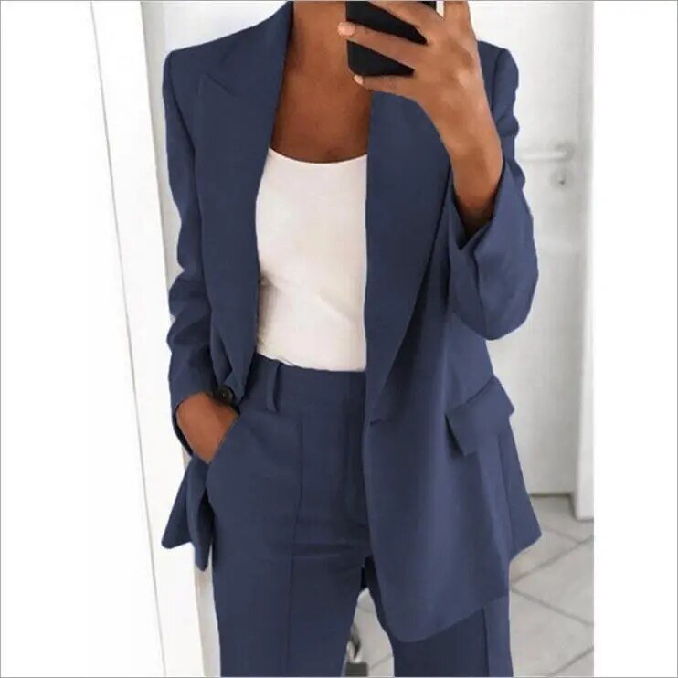 Kate | Set Costume for Women Dark blue Blazer
