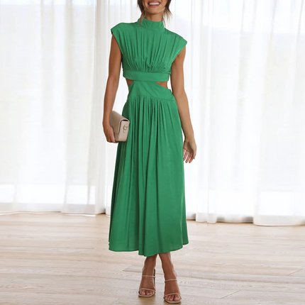 Amber | Elegant Dress Green Dresses