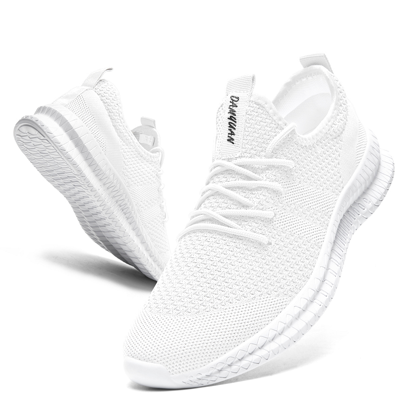 Orthogy X1- Men's Stylish Orthopedic Sneakers White Shoes