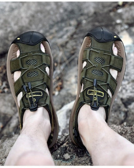 Outdoor Hook-Loop Adventure Sandals Sandals