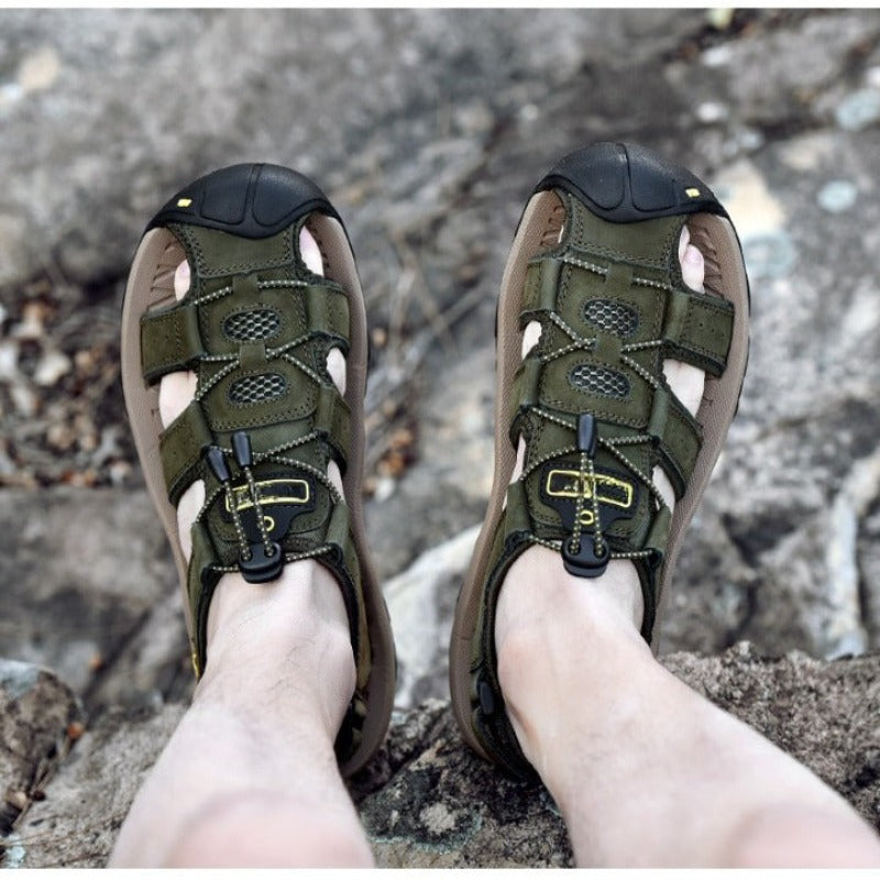 Outdoor Hook-Loop Adventure Sandals Sandals
