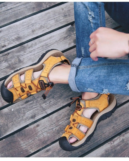 Outdoor Hook-Loop Adventure Sandals Sandals
