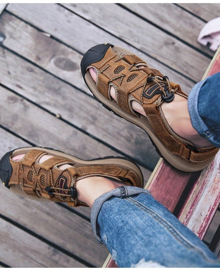 Outdoor Hook-Loop Adventure Sandals Sandals