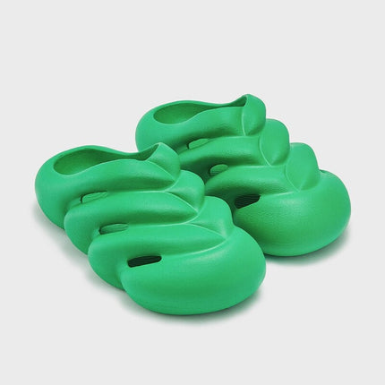 Anti-Slip Sandals – Fusion Slip-Resistant Footwear Light green sandals