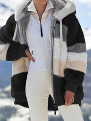 Premium Teddy Lux Warm & Stylish Jacket Black Jacket