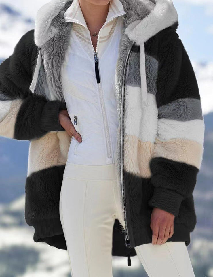 Premium Teddy Lux Warm & Stylish Jacket Black Jacket