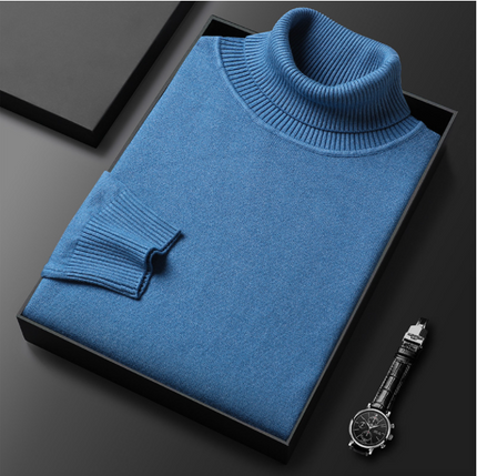 Klemens – Men's Casual Knit Sweater BLUE Sweater
