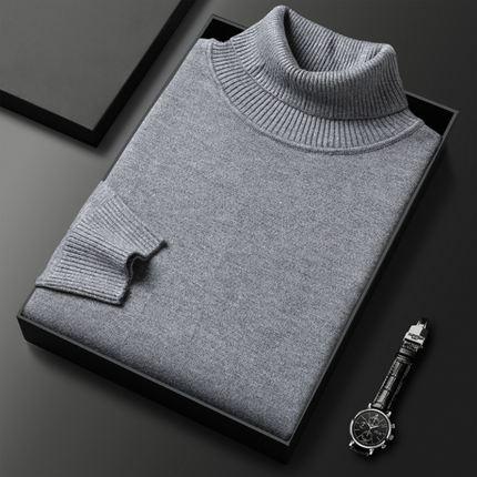Klemens – Men's Casual Knit Sweater DARK GREY Sweater