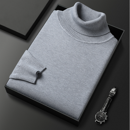 Klemens – Men's Casual Knit Sweater LIGHT GREY Sweater