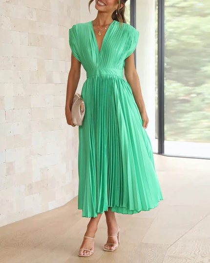 Adele | Fashionable maxi dress Green Dresses