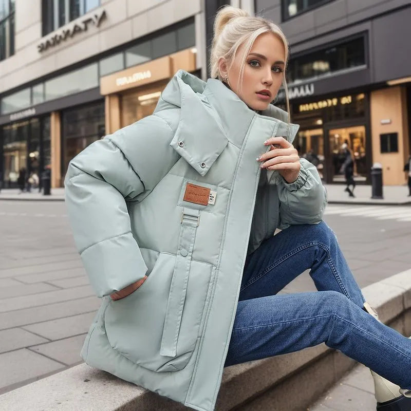 Versatile Women's Jacket Green Jacket
