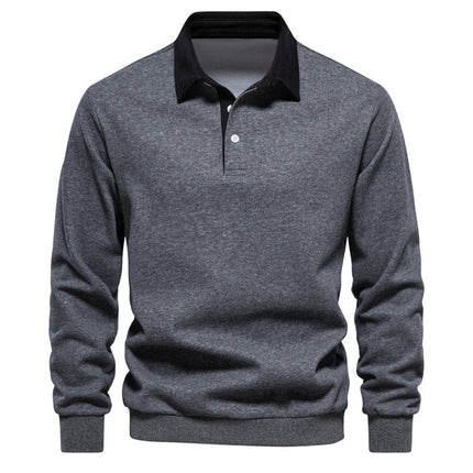Grant | Polo Pullover Grey Pullover/Sweater