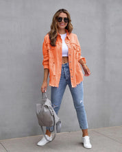 Oversized Denim Jacket Jacket