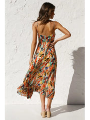 Elise™ | Colored midi dress Dresses