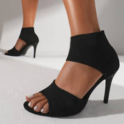 Peep-Toe High Heel Sandals Sandals