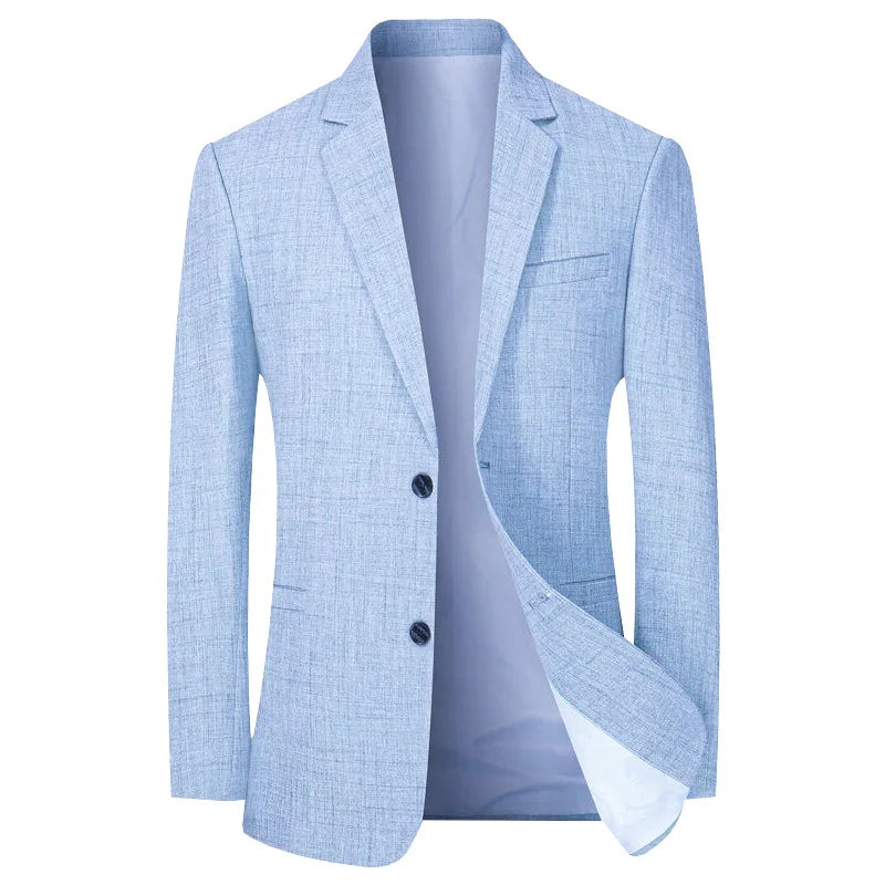 Men's Vintage-Style Slim Fit Blazer Blazer