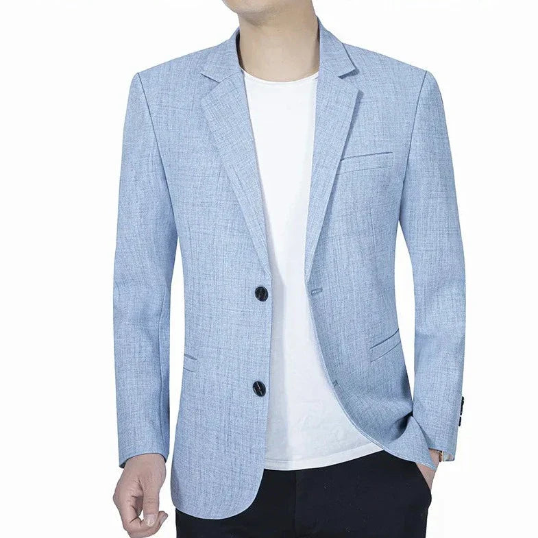 Men's Vintage-Style Slim Fit Blazer Blazer