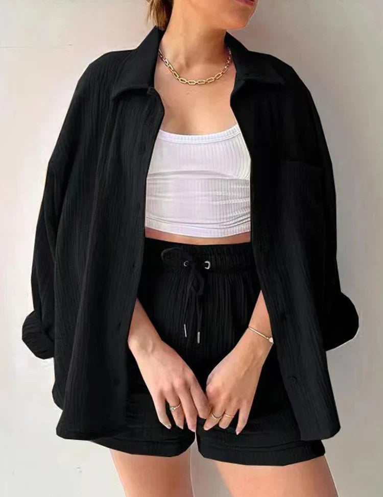Charlotte | Women's Cotton Two-Piece Suit