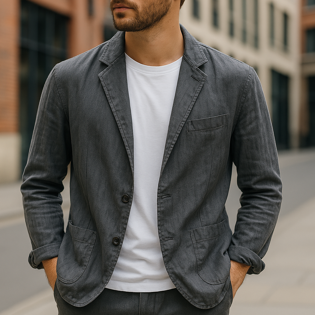 Linen Blazer for Effortless Style