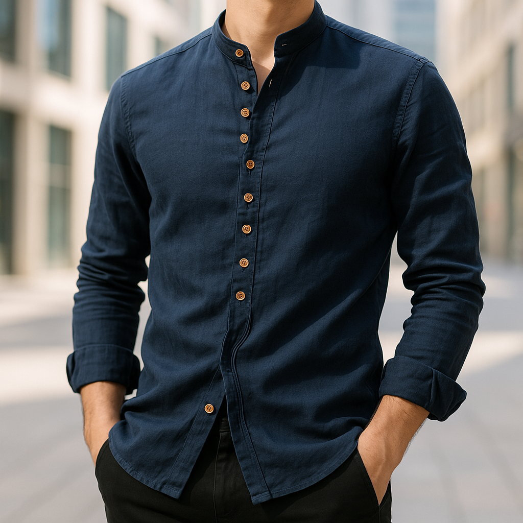 Shibui - Premium Japanese Linen Cotton Blend Shirt