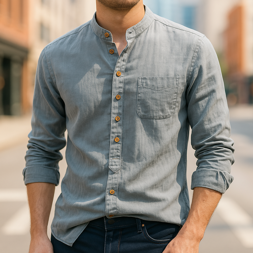 Shibui - Premium Japanese Linen Cotton Shirt for Ultimate Comfort