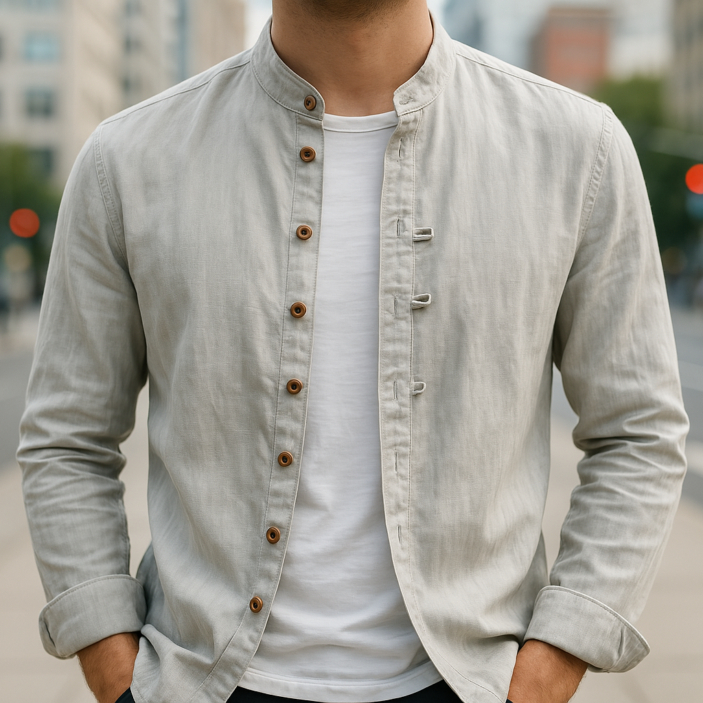 Shibui - Premium Japanese Linen Cotton Shirt for Ultimate Comfort