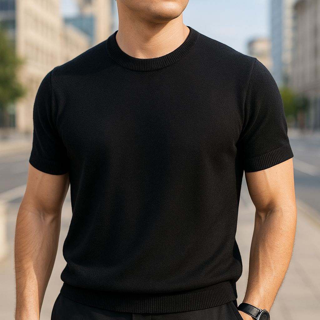 Merino Cashmere T-Shirt - Luxurious Comfort and Style