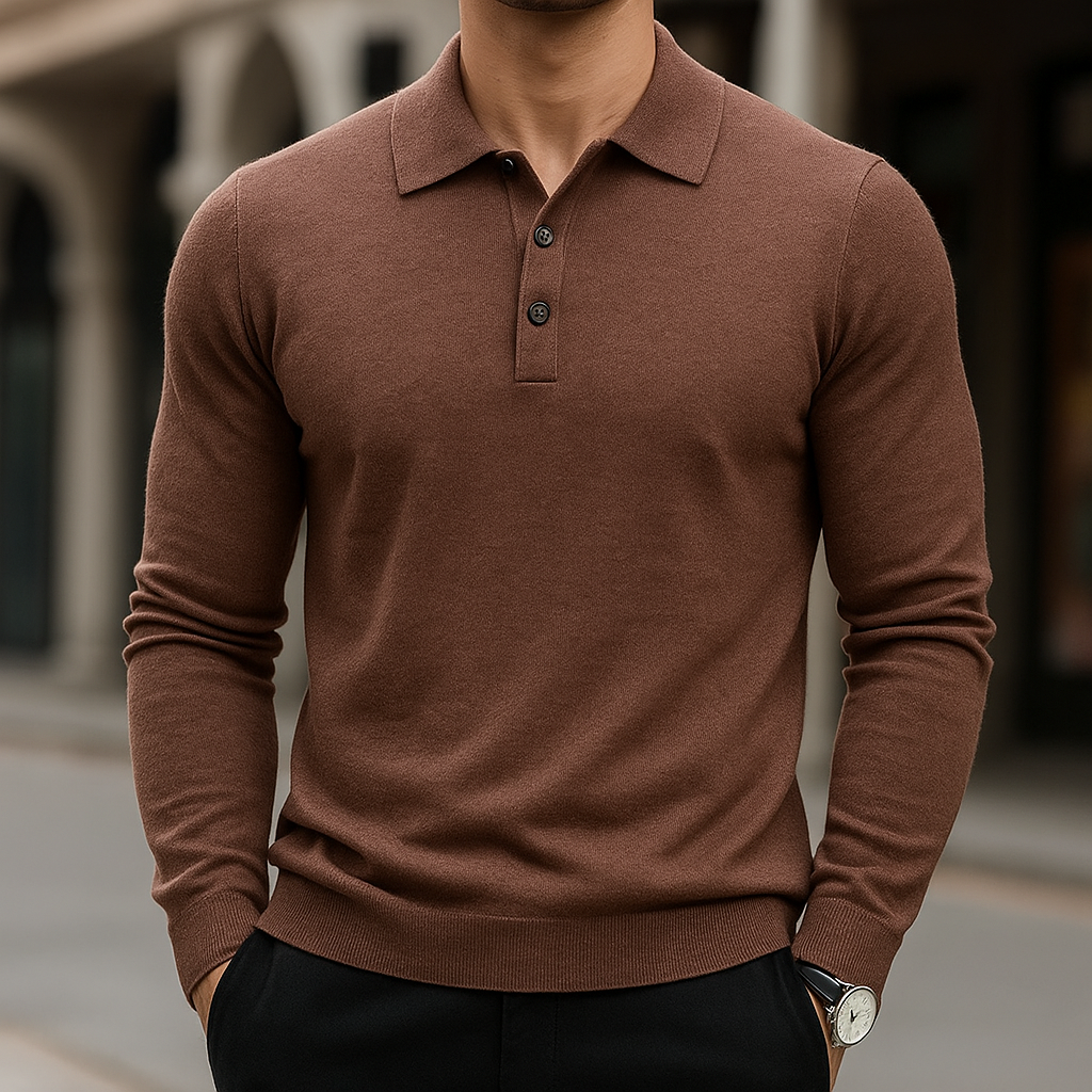 Premium Merino Wool Polo Shirt