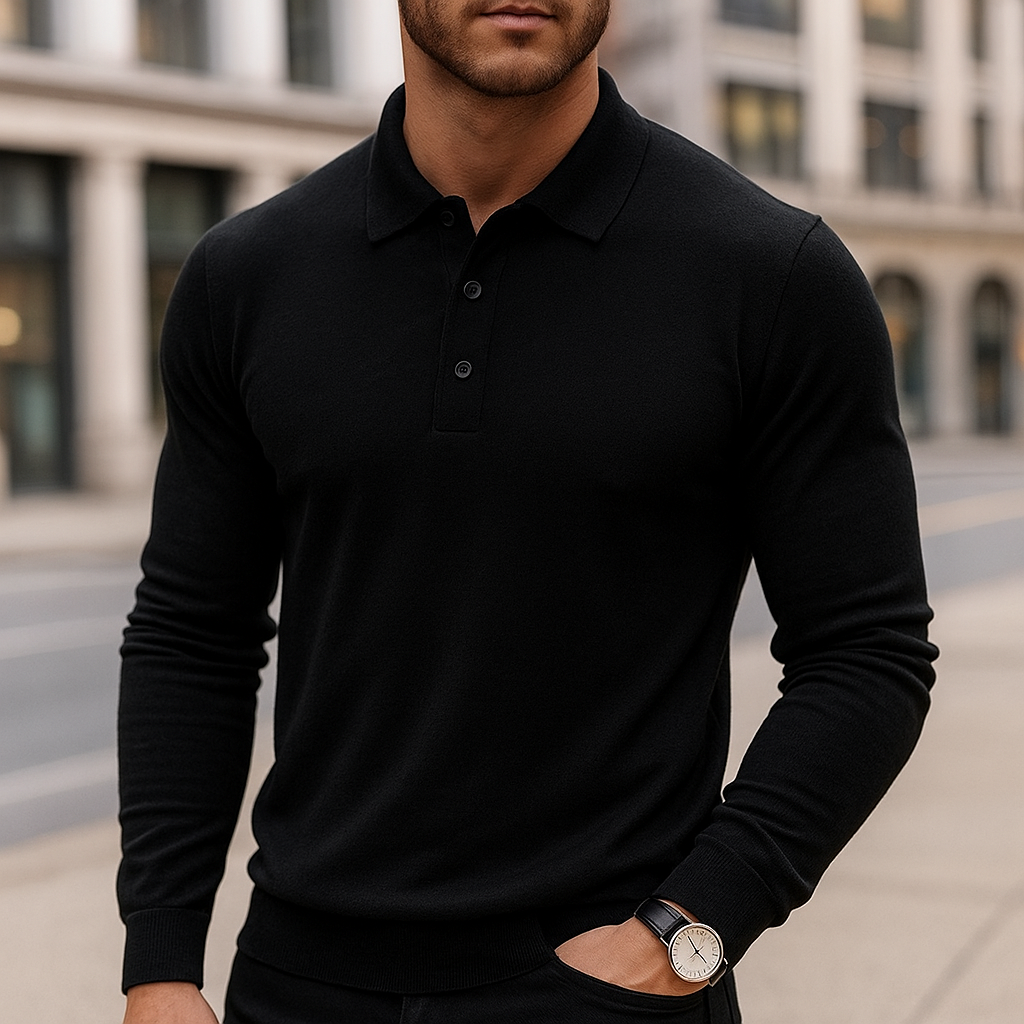 Premium Merino Wool Polo Shirt