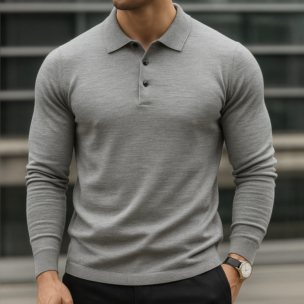 Premium Merino Wool Polo Shirt