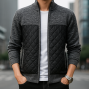 Knitted Cotton Jacket - Montaro