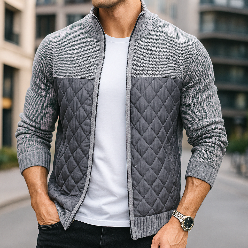 Cozy Cotton Knitted Jacket for Ultimate Comfort