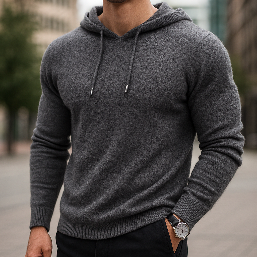 Luxurious Cashmere Hoodie - Premium Comfort and Style