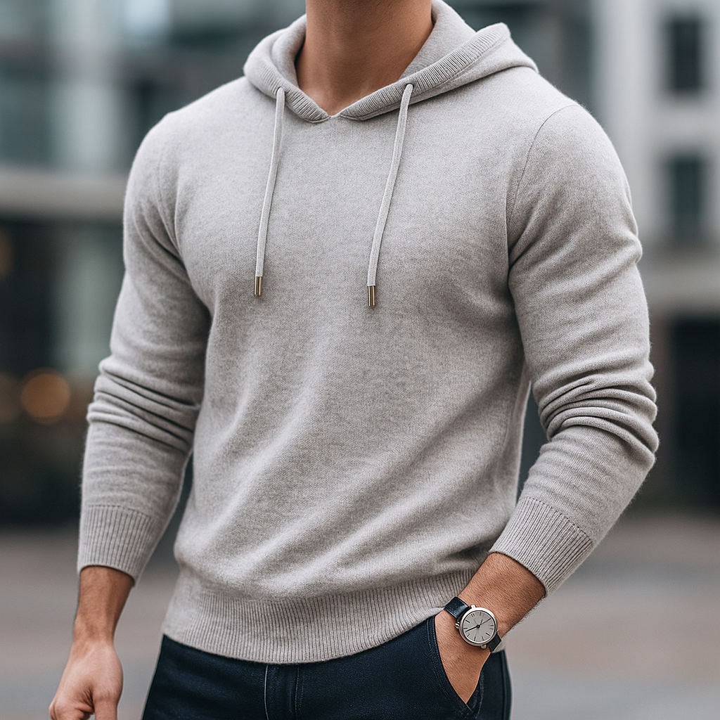 Luxurious Cashmere Hoodie - Premium Comfort and Style