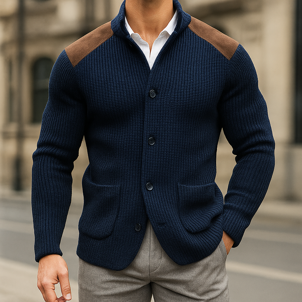 Knitted Blazer for Stylish Comfort
