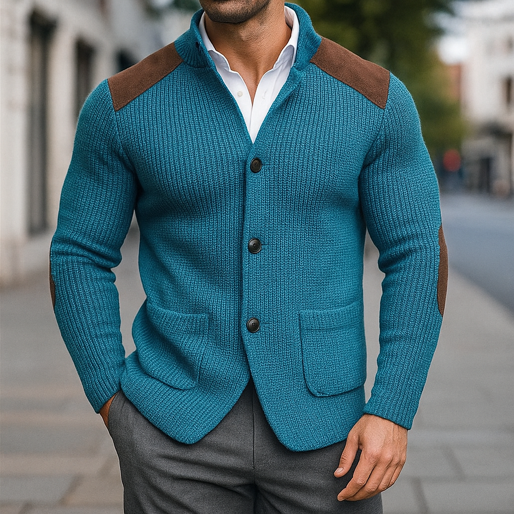 Knitted Blazer for Stylish Comfort