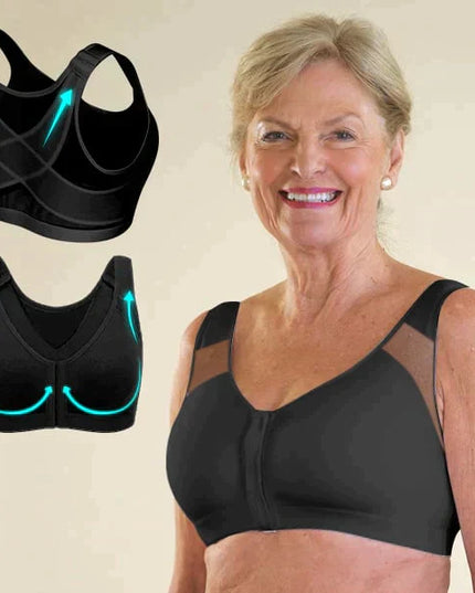 Posture Perfect Support Bra Black Bra