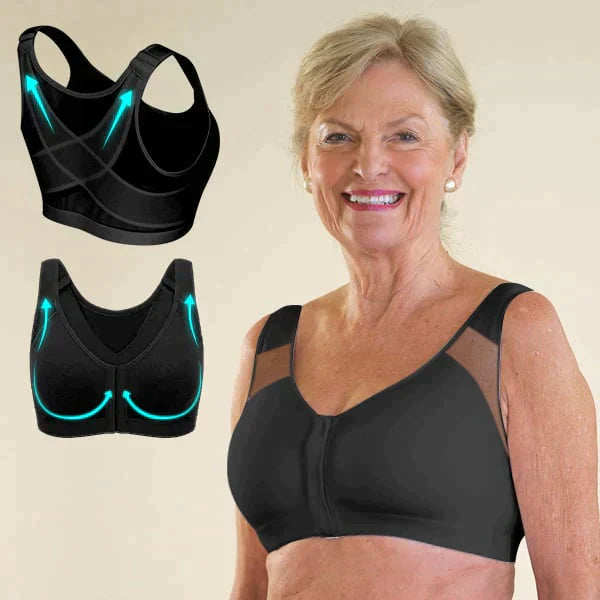 Posture Perfect Support Bra Black Bra