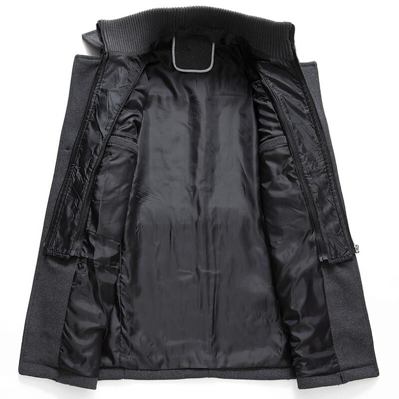 Men's Wool Blend Overcoat Coat