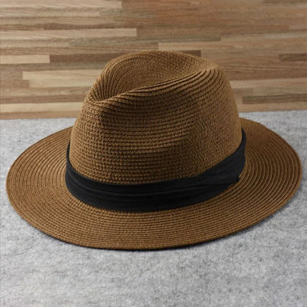 Andre | Classic Handmade Panama Hat Brown Hats