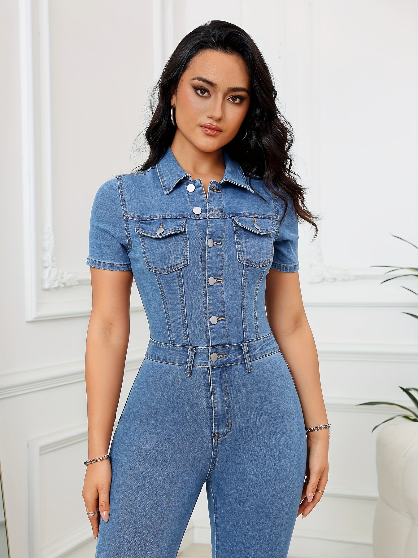 Mabel | Denim Jumpsuit Jumpsuits
