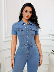 Mabel | Denim Jumpsuit Jumpsuits
