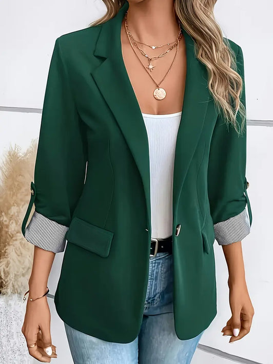 Jennifer | Elegant Blazer Dark Green Elegant Blazer
