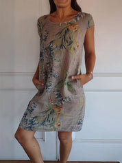 Aimee | Comfort dress Brown Dresses