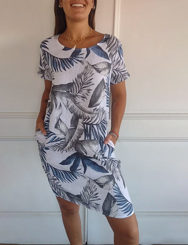 Aimee | Comfort dress White Dresses