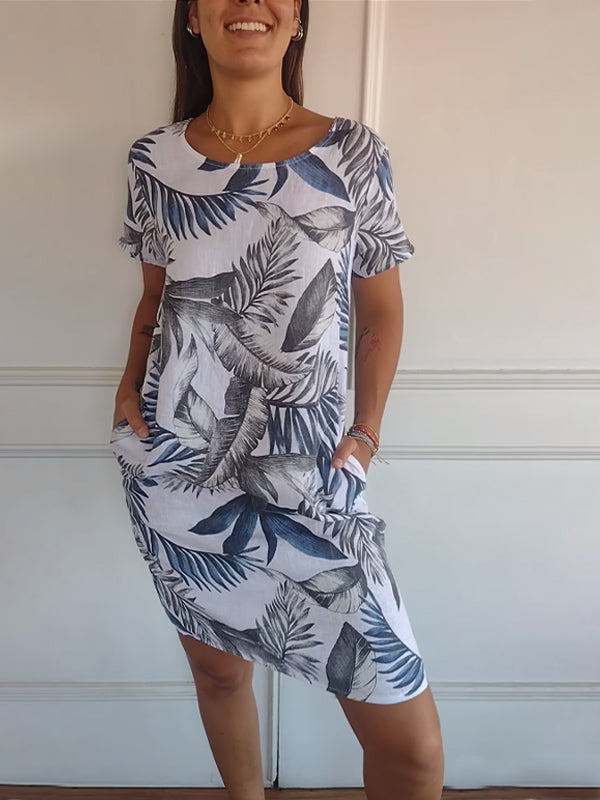 Aimee | Comfort dress White Dresses
