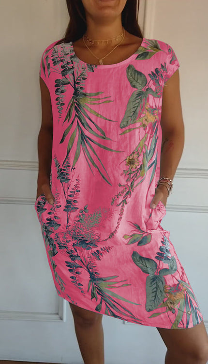 Aimee | Comfort dress Pink Dresses